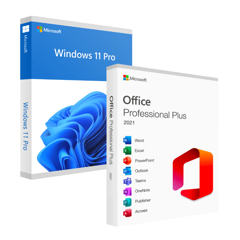 Microsoft Windows 11 Pro + Office 2021 Professional Plus